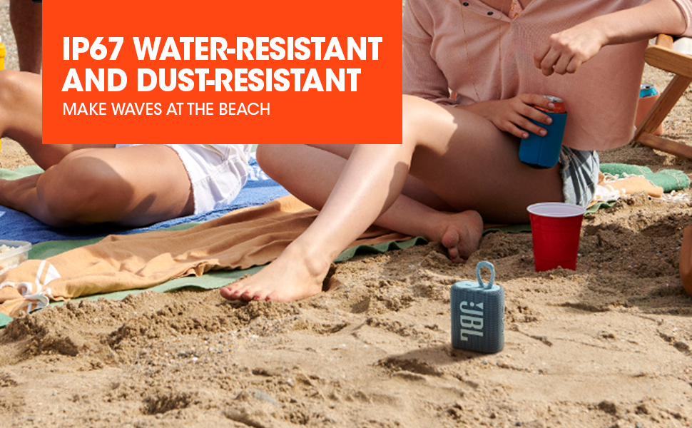 JBL GO3, Waterproof bluetooth speaker, IP67 Waterproof speaker