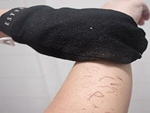 exfoliating glove