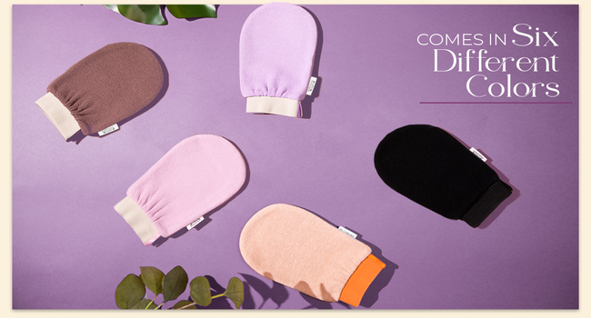 exfoliating glove